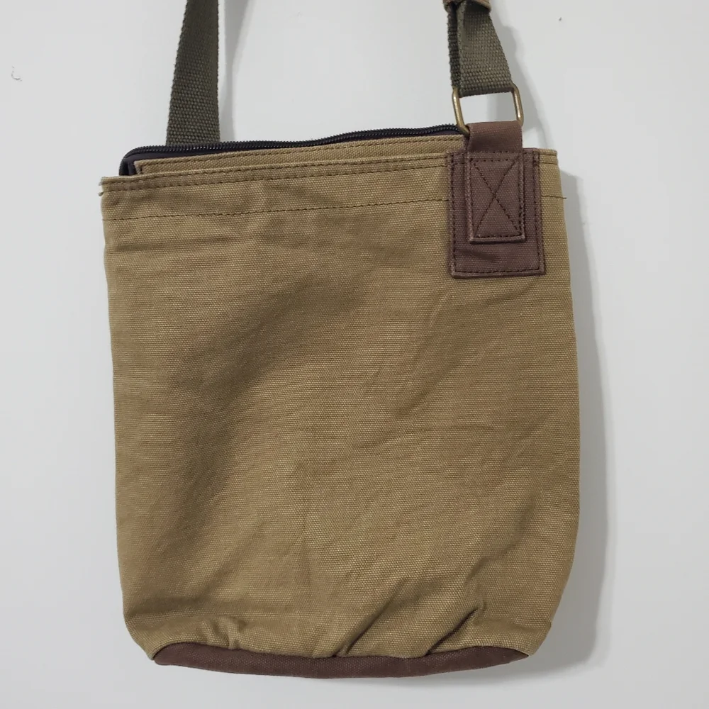 Chala Patch Sloth Canvas Crossbody Bag - Picture 5 of 11